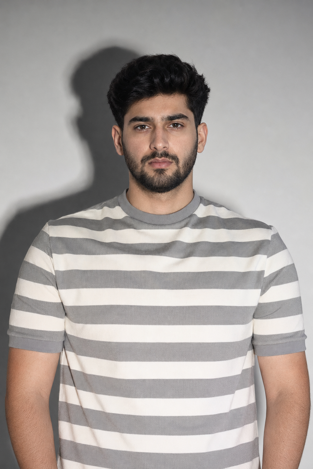Quiet Lines Tee - Grey - Product photo 11