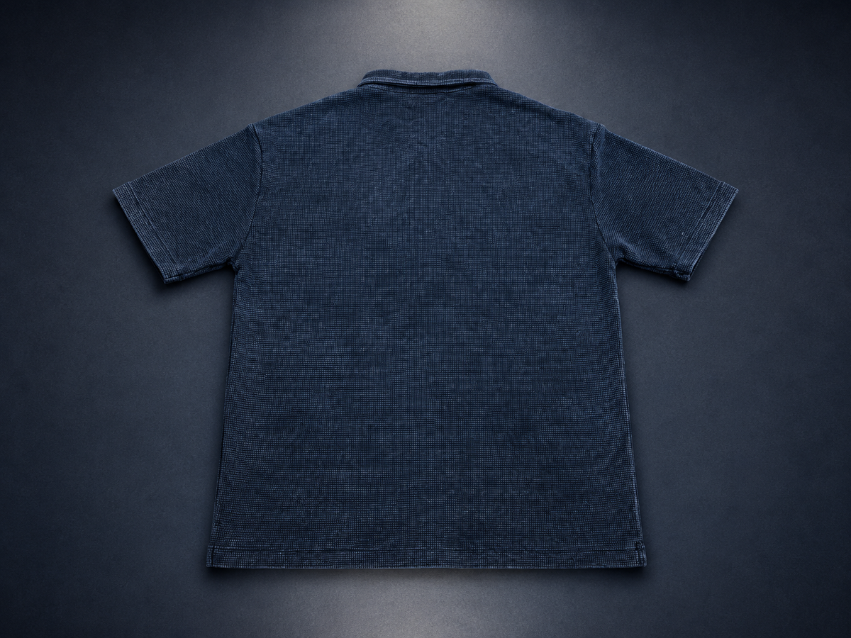 Slate Wash Polo - Black - Product photo 7