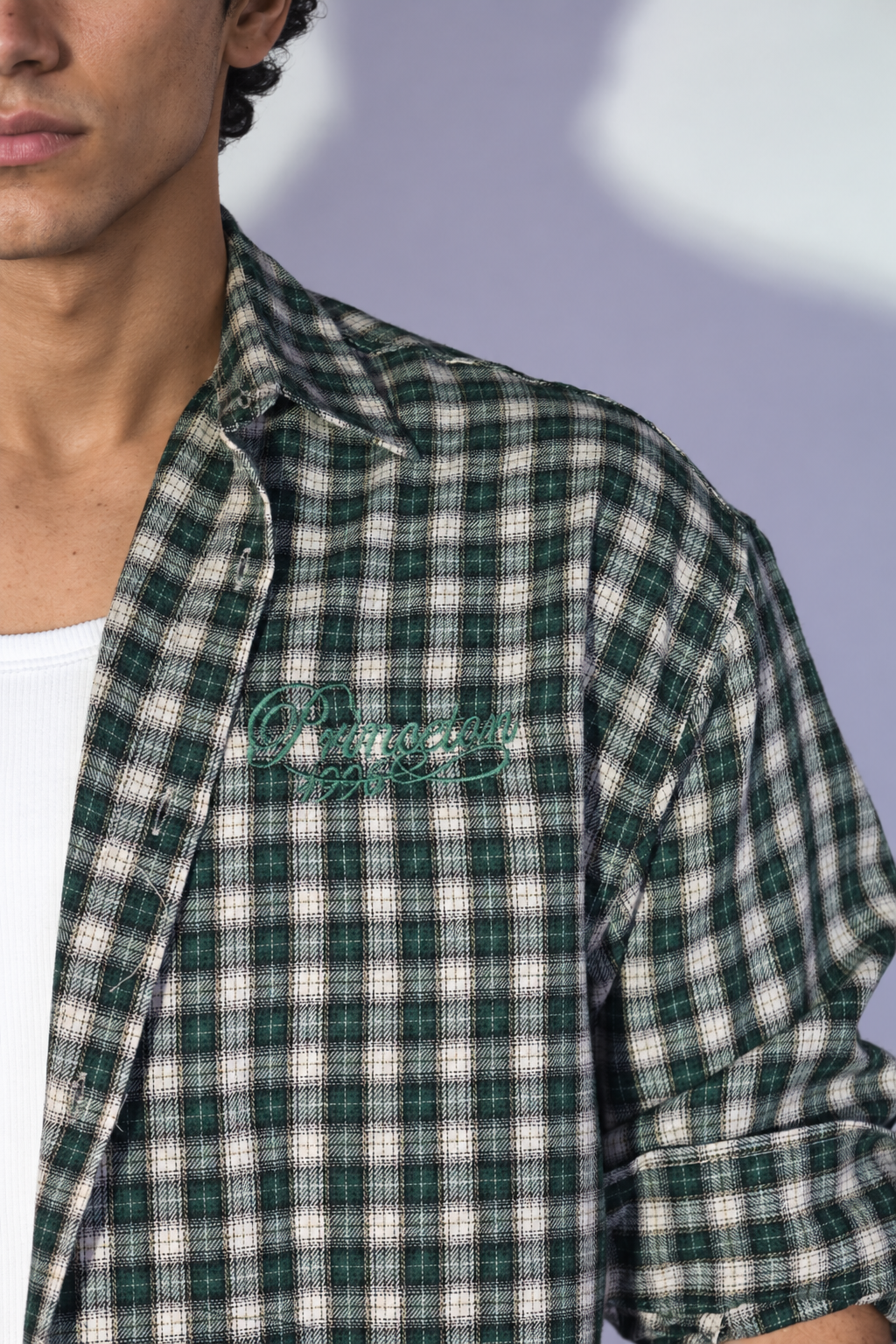 NINN Heritage Check Shirt - Green - Image 13