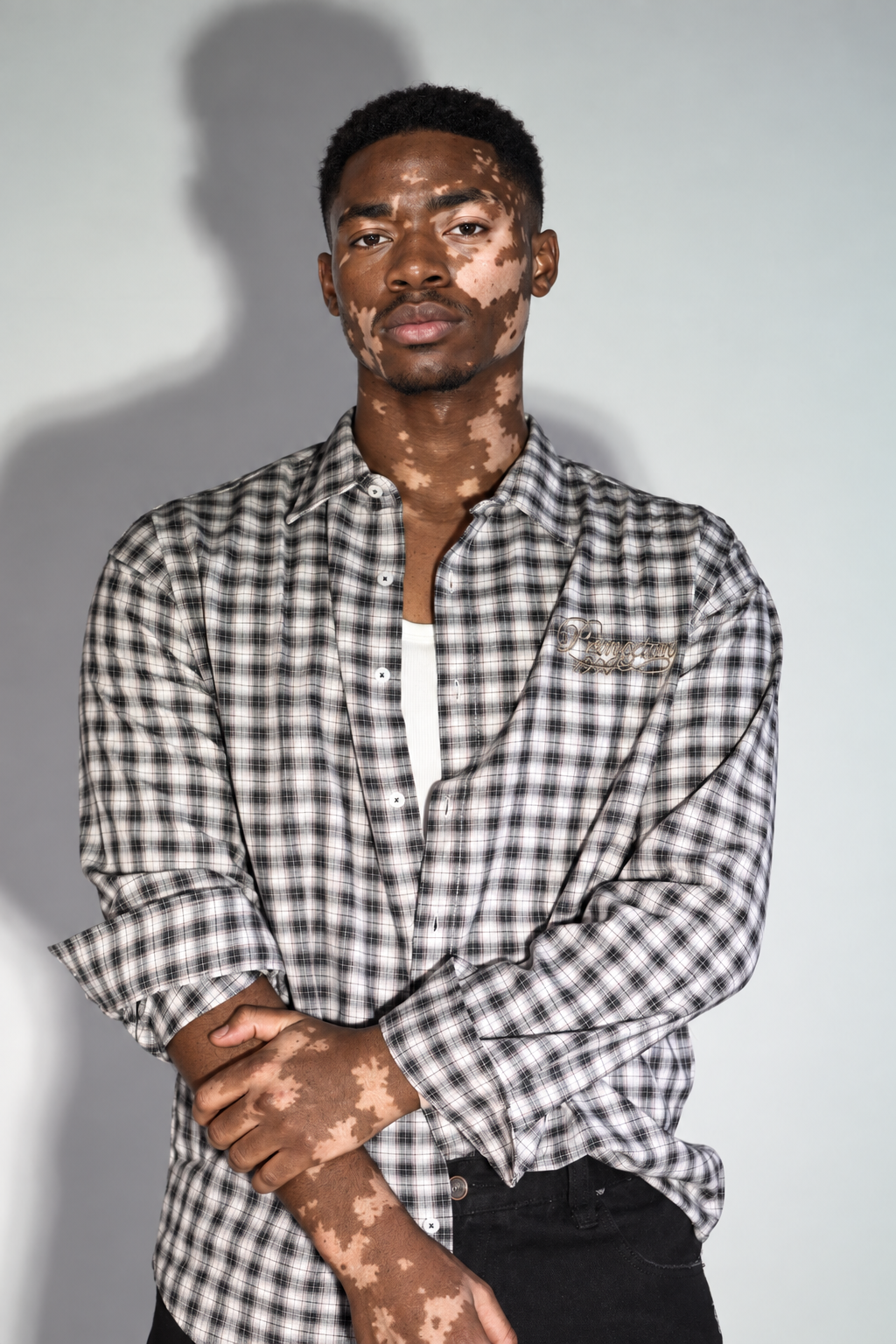 NINN Heritage Check Shirt - Grey - Image 5
