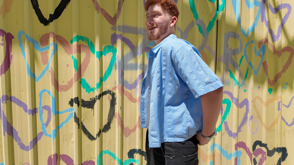 NINN-Naqsh-Shirt - Solid Sky Blue - Product photo 11