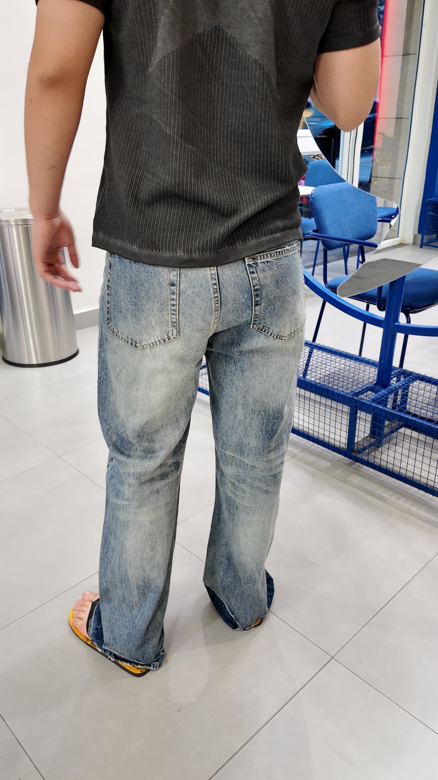 NINN OUTLAW JEANS - Vintage Washed Blue - Image 1