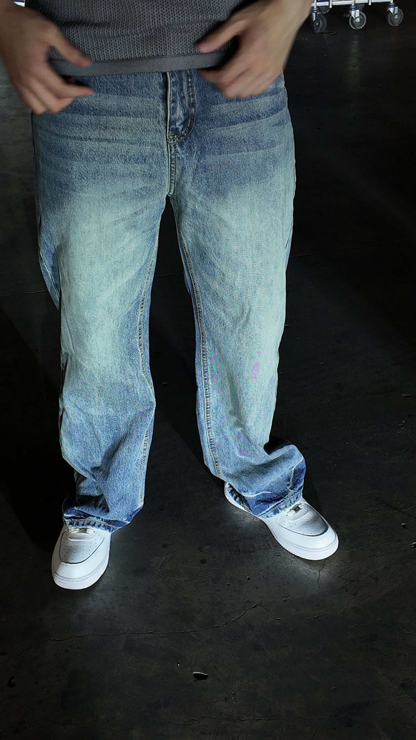 NINN OUTLAW JEANS - Vintage Washed Blue - Image 3