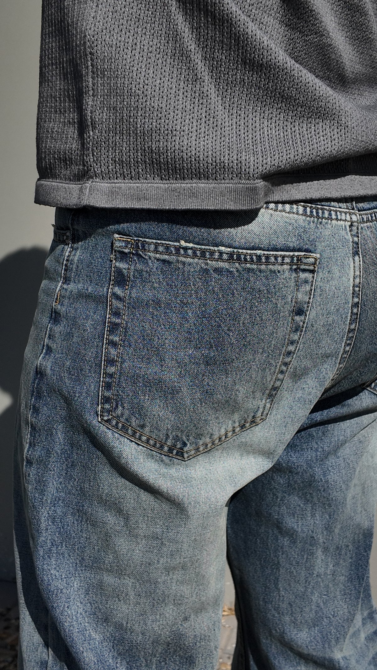 NINN OUTLAW JEANS - Vintage Washed Blue - Image 15