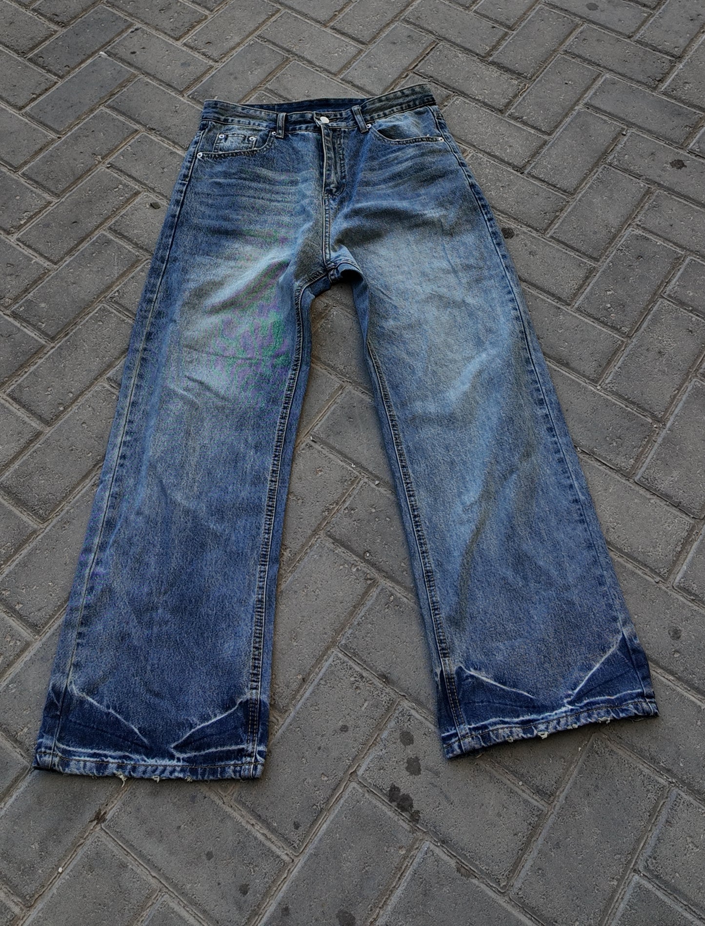 NINN OUTLAW JEANS - Vintage Washed Blue - Image 19