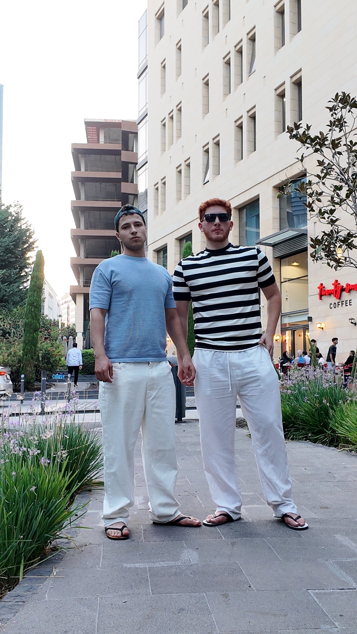 Origin Textured Knit Tee - Sky Blue - Image 11